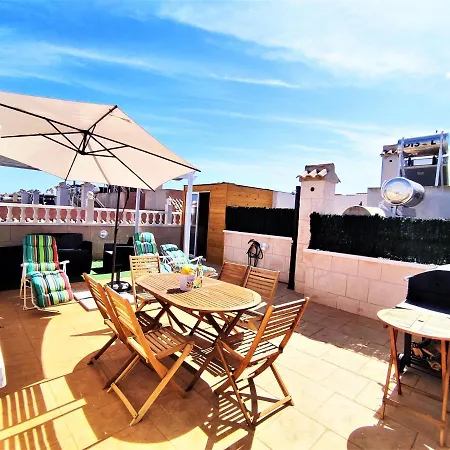Modern Townhouse With Bbq & Terrace - Gran Alacant